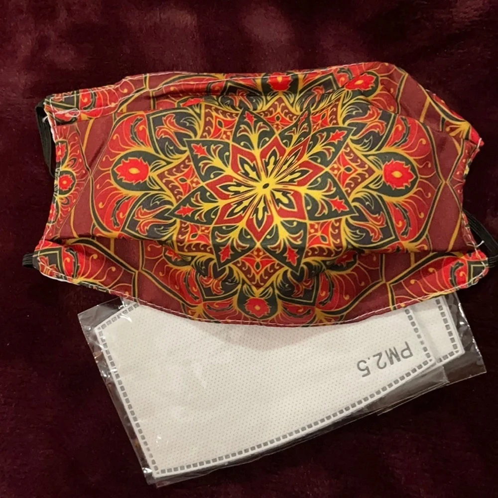 6/$20 New Mandala face mask